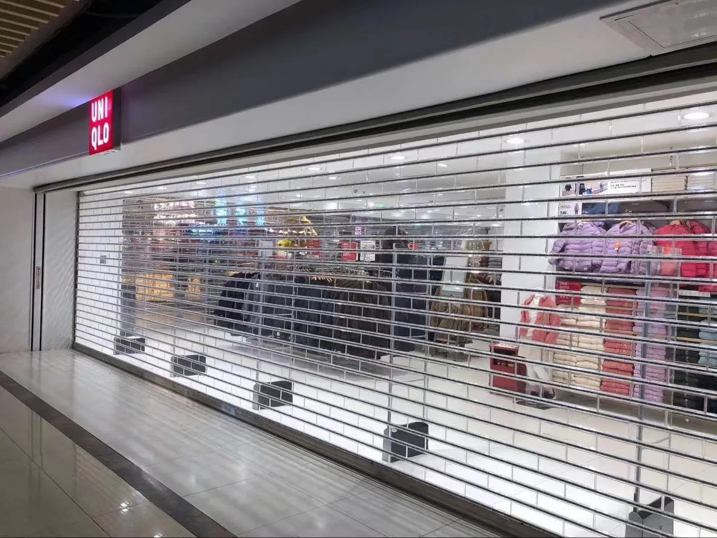 Grill Rolling up Security Automatic Aluminum Grilles Roller Shutter Doors