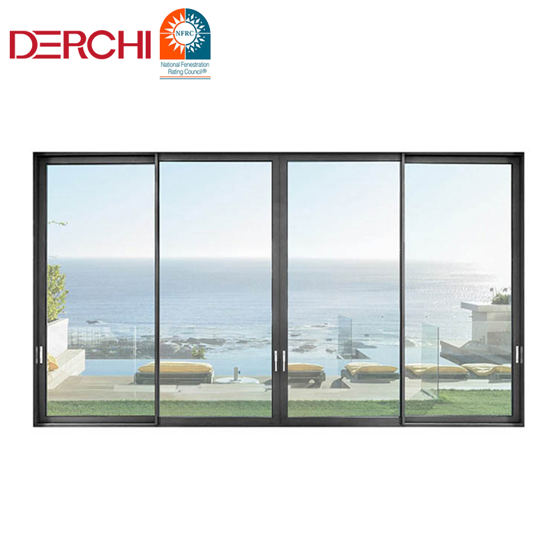 Frameless Sliding Stacking Pocket Glass Door