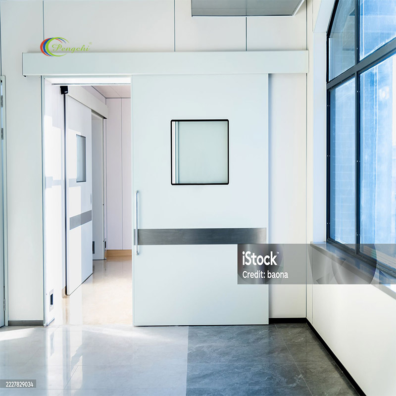 Cleanroom Automatic Sensor Operating Room Door, Hospital Ward Airtight Sealed Door