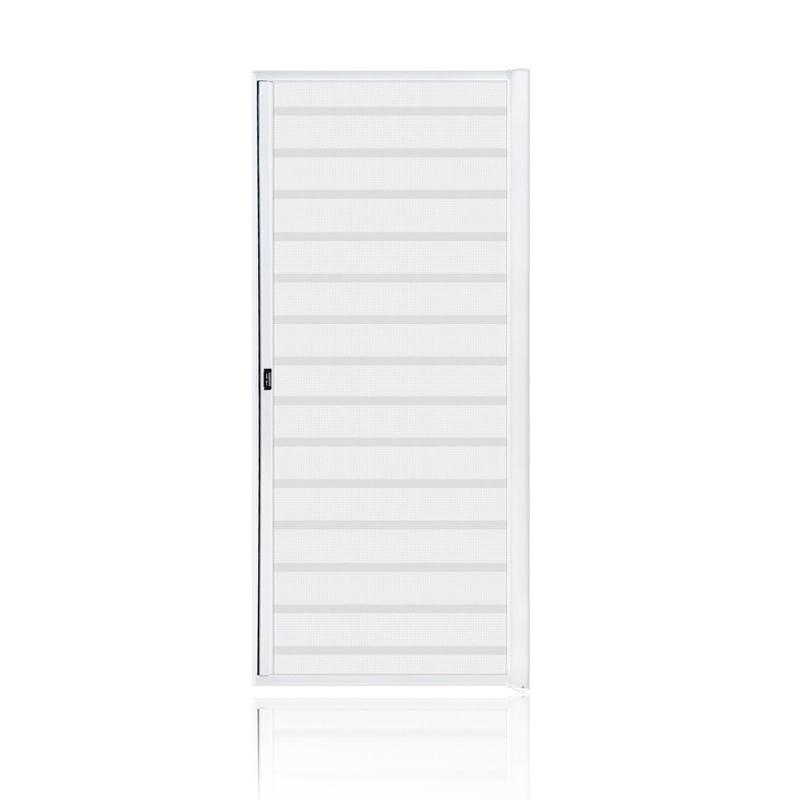 Reinforced Windproof Mosquito-Proof Single Retractable Screen Door
