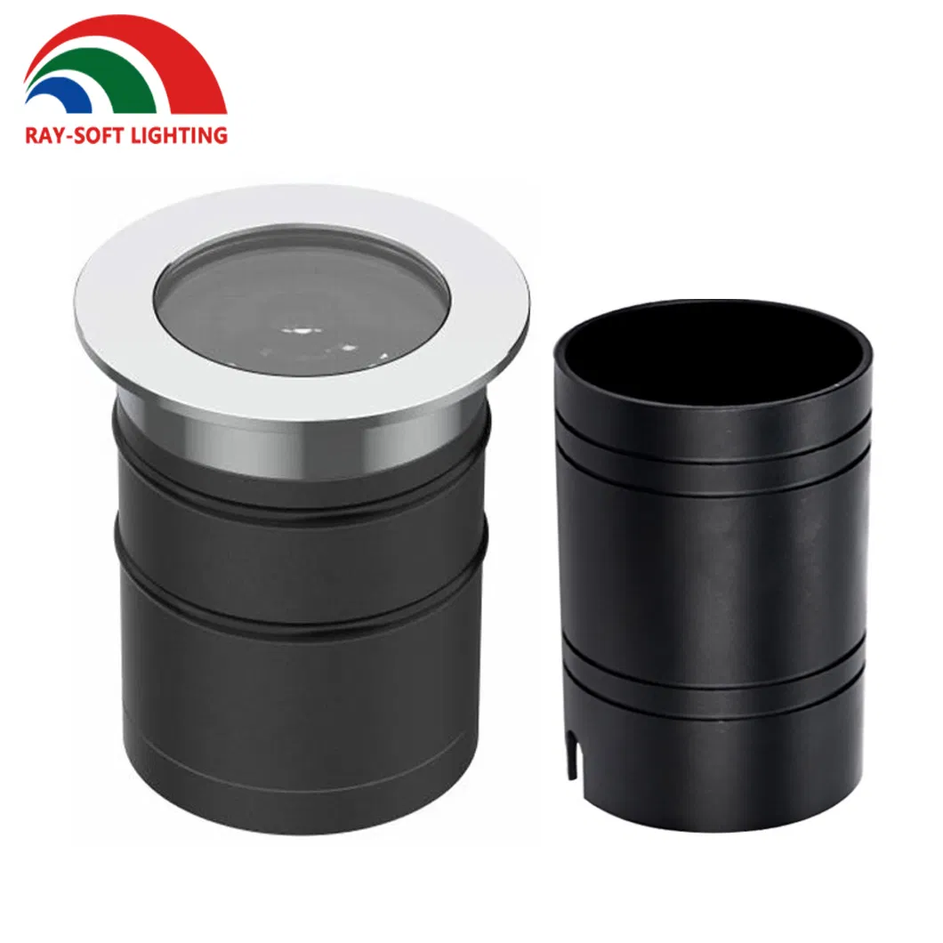High End 316L Stainless Steel COB LED Mini Park Garden Recessed Mounted Inground Underground Buried Light