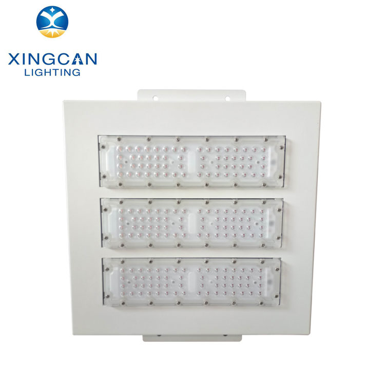 Waterproof Dustproof Aluminum Light Gas Station AC85-265V 3000K 4000K 5000K 6500K IP65 Led Warehouse Canopy Light