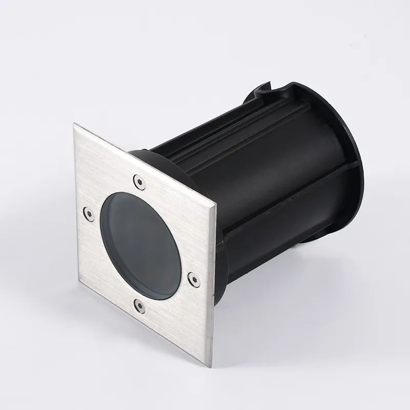 Round GU10 G5.3 MR16 IP67 Waterproof Stainless Steel Recessed Underground Inground Floor Buried Uplight Light