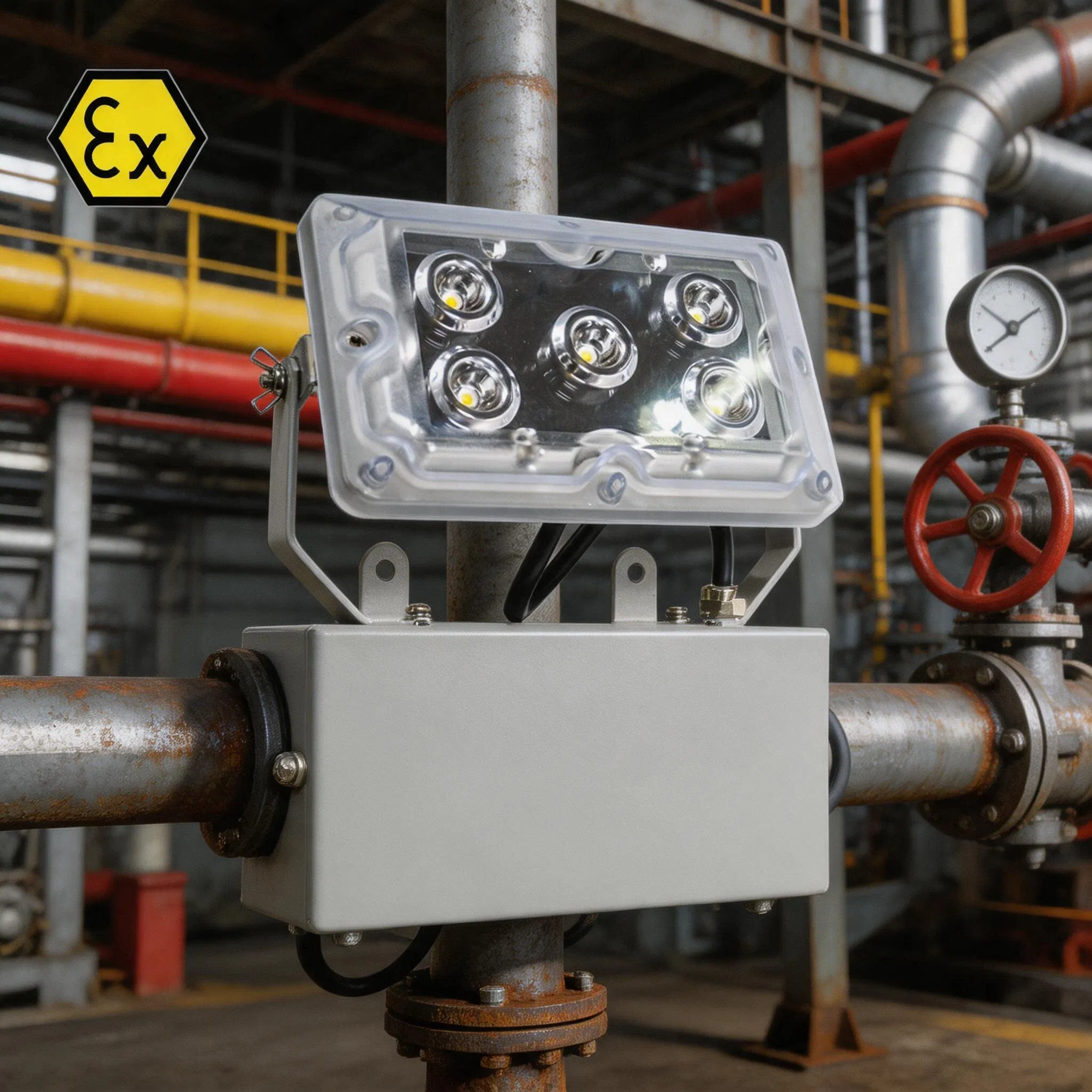Ceiling and Wall Mounted LED Explosion-Proof Light - High Output