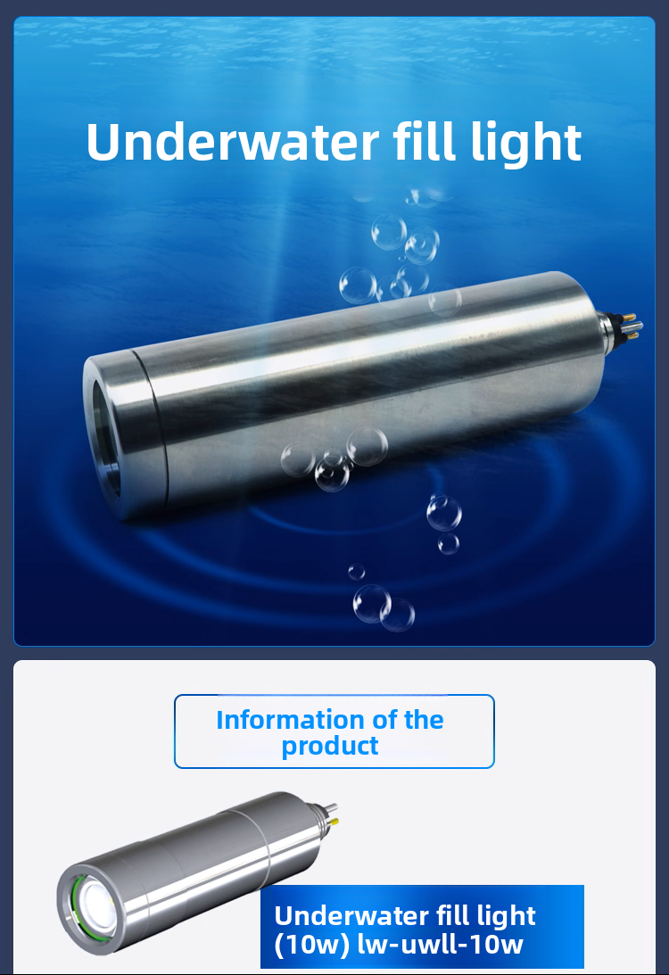 Marine Grade 316L Waterproof 10W LED Underwater Light