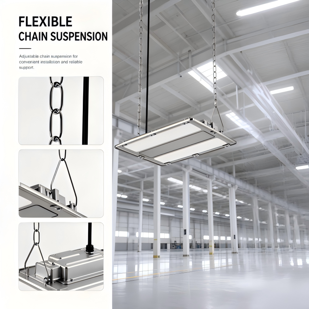 2FT 4FT Canopy Warehouse LED Panel Linear High Bay Light