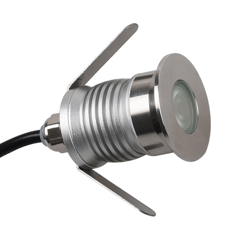 1W Mini IP67/IP68 Waterproof Outdoor LED Buried Lamp Underground Paving Inground Light