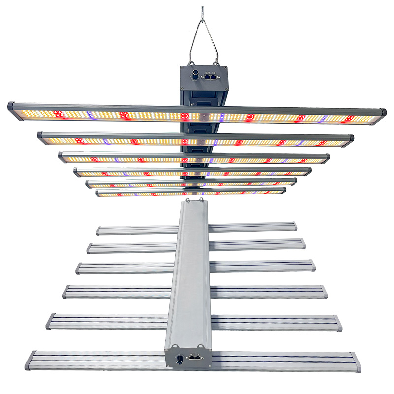 318 Best Uv Ir 500w 600w 720w 800w 1000w 8 Bar Dimmable Samsong Lm301b Lm301h Indoor Plant Led Grow Light Full Spectrum