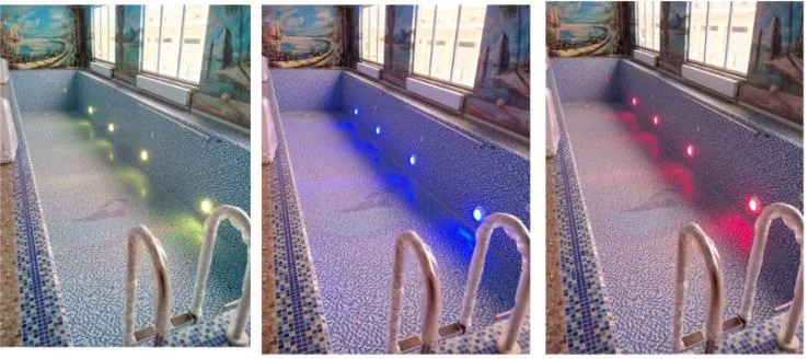 Working Effect of Pool Light