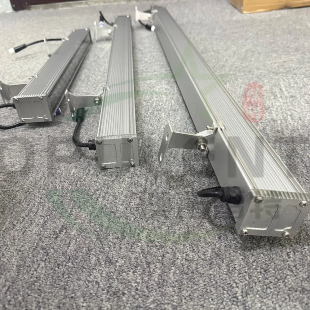 500mm 800mm 1000mm Customized LED Washer Light Exterior IP66 Facade Light High Power Aluminum Material Wall Light