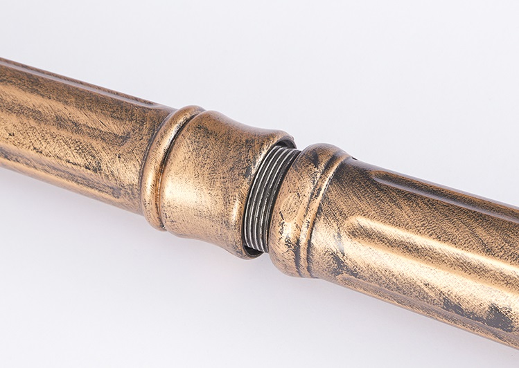 Light post structural detail