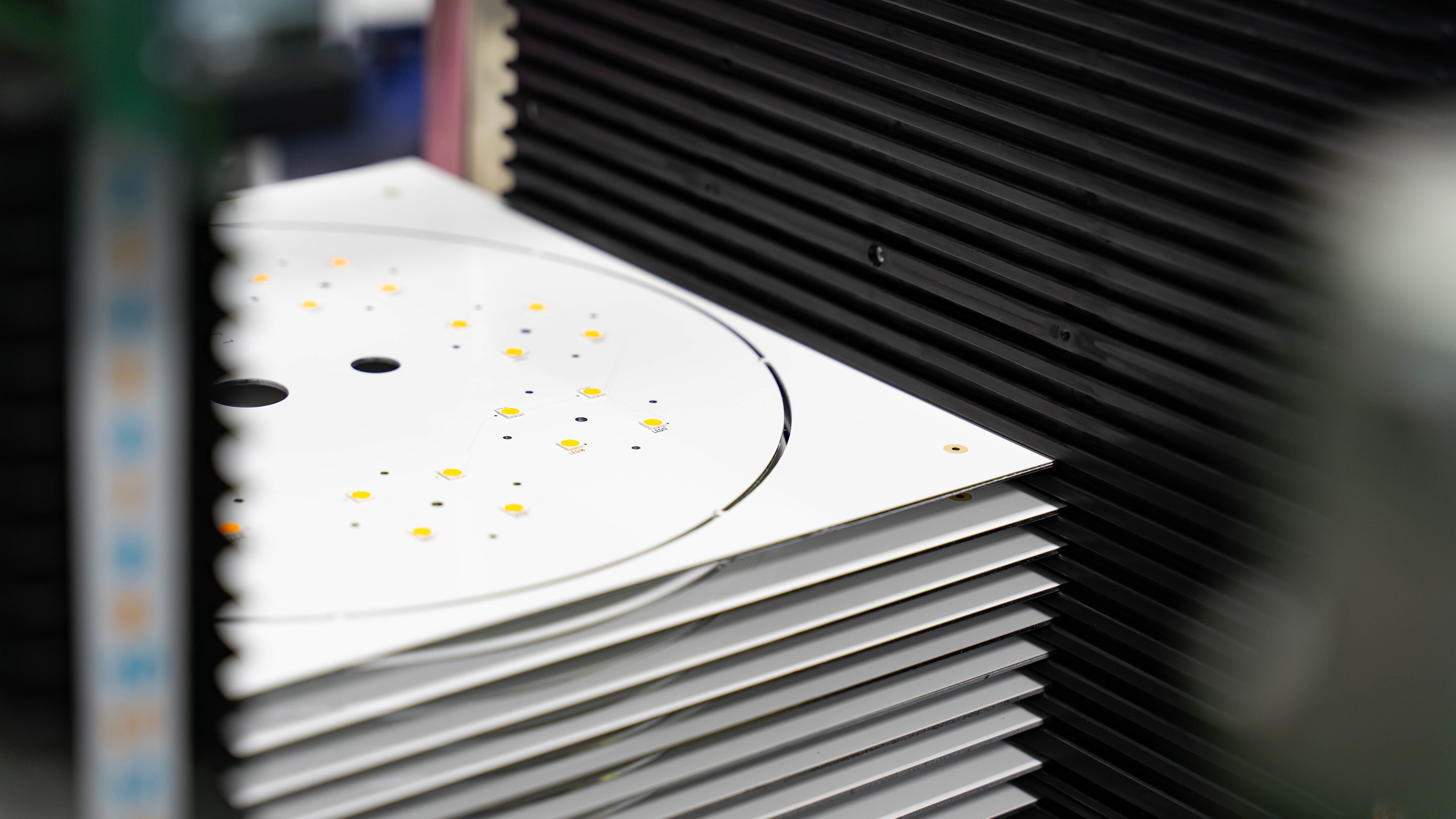 LED assembly line