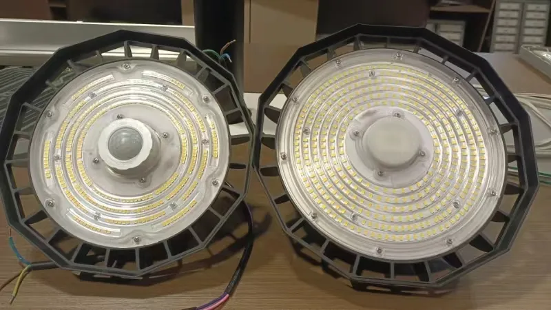 Time-Control Additional Microwave Sensing 100W 150W 200W 240W 130lm/W High Bay Light