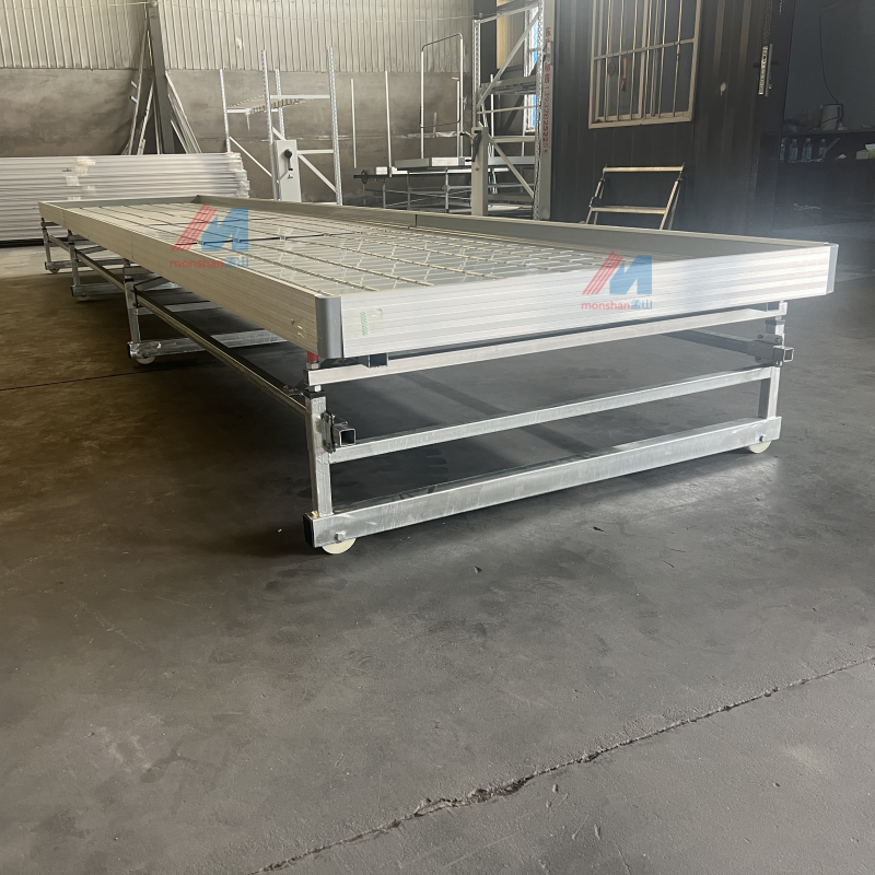 4x8 Flood Tables Grow Tray Seedbed Ebb And Flow Grow Table Rolling Bench For Clone Mother Room