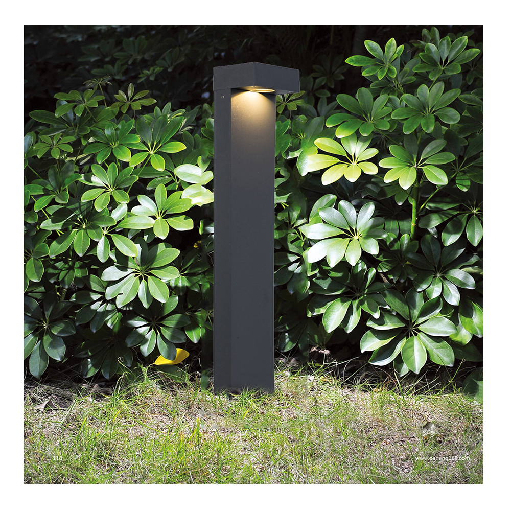 2024 Outdoor Led Bollard Landscape Light Aluminum DC12V DC24V AC220V Led Lawn Light 5w Led Garden Light 60cm High Garden Lamp