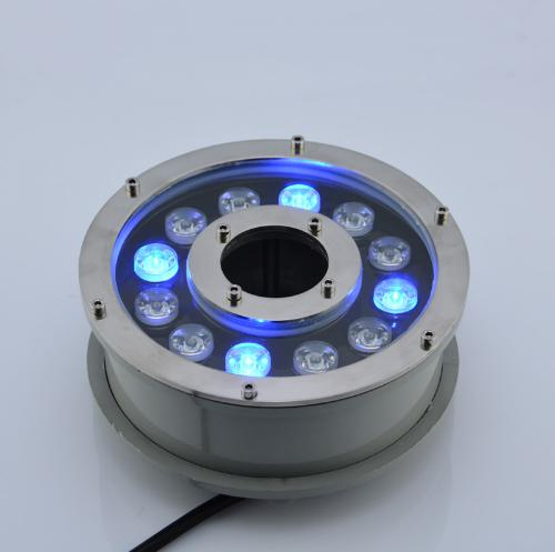 RoHS Cast Aluminum IP68 Waterproof RGB Water Jet Underwater LED Fountain Lights