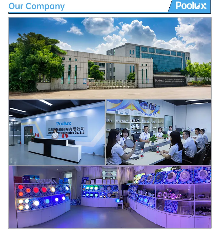 Poolux New Design IP68 18W/25W/35W/42W Resin Filled LED Underwater Swimming Pool Light