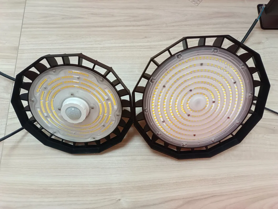 Time-Control Additional Microwave Sensing 100W 150W 200W 240W 130lm/W High Bay Light