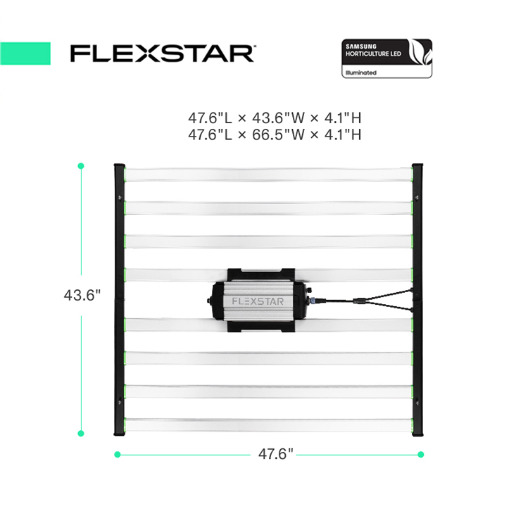 Factory Custom FLEXSTAR 720w 650W 480W 240W 120W Full Spectrum Plants Led Grow Light Hydroponic