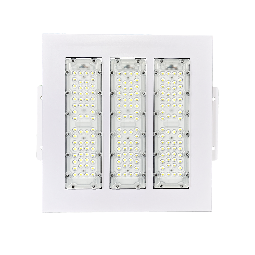 Recessed Led Canopy Light Manufacturer Industrial Ceiling Lights 50w 100w 150w 200w Aluminum for Gas Station Lights by Chinese