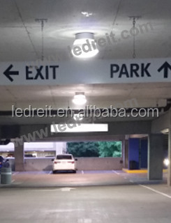 50W to 100W Square LED Canopy Lights for Petrol Station Waterproof Surface Mount Commercial LED Canopy 5 Years Warranty