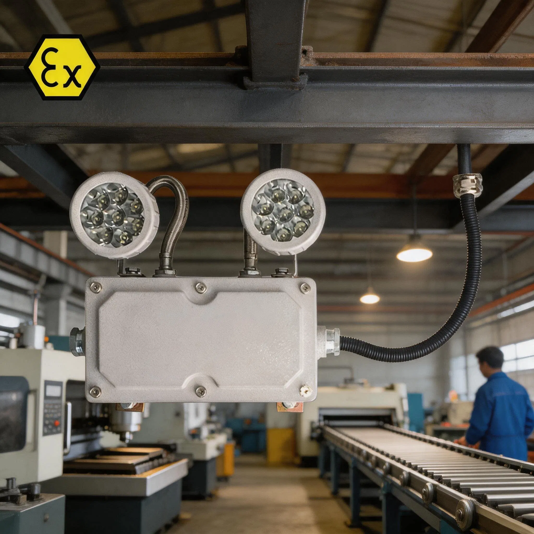 Ceiling and Wall Mounted LED Explosion-Proof Light - High Output