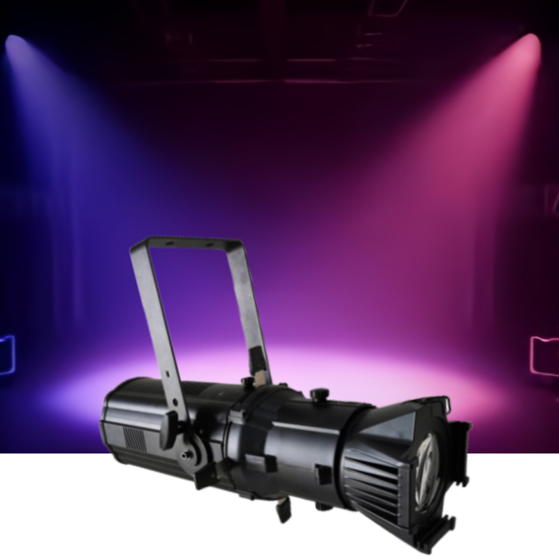 LED Leko Spotlight Light Warm White Projector for Theatre Studio DMX512 Control Mode for Profile Projector Gobo