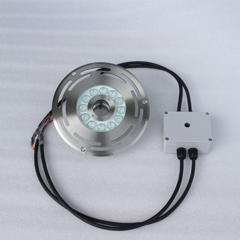 Outdoor Stainless Steel IP68 Waterproof RGB Underwater Dry LED Fountain Nozzle Light