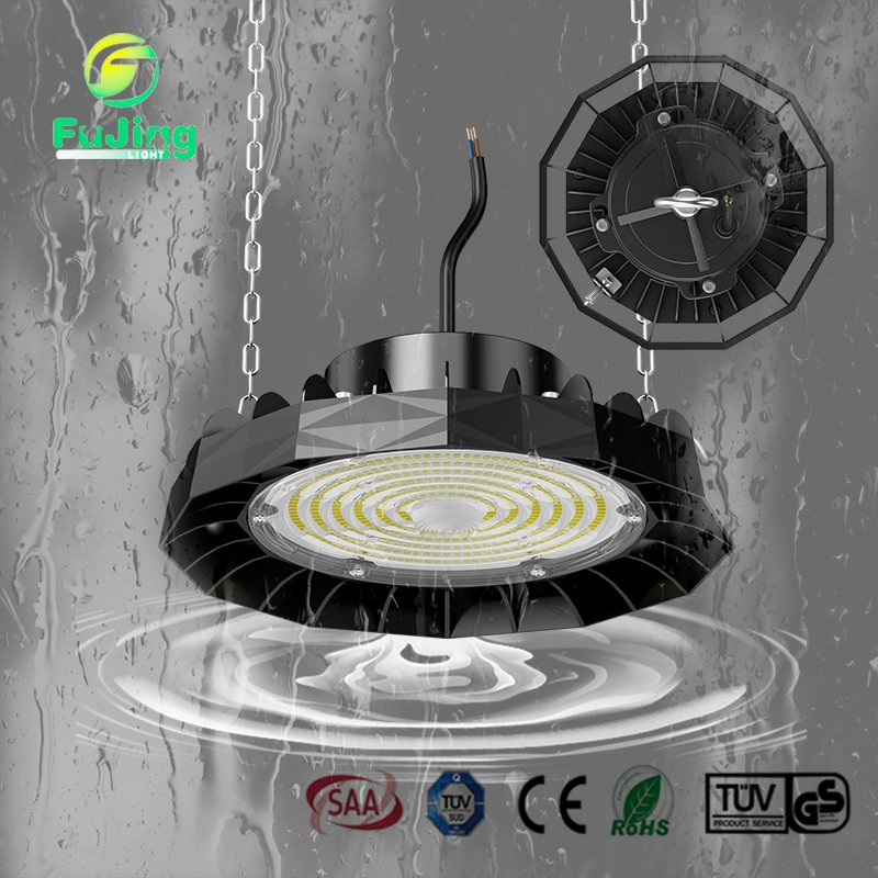 Time-Control Additional Microwave Sensing 100W 150W 200W 240W 130lm/W High Bay Light