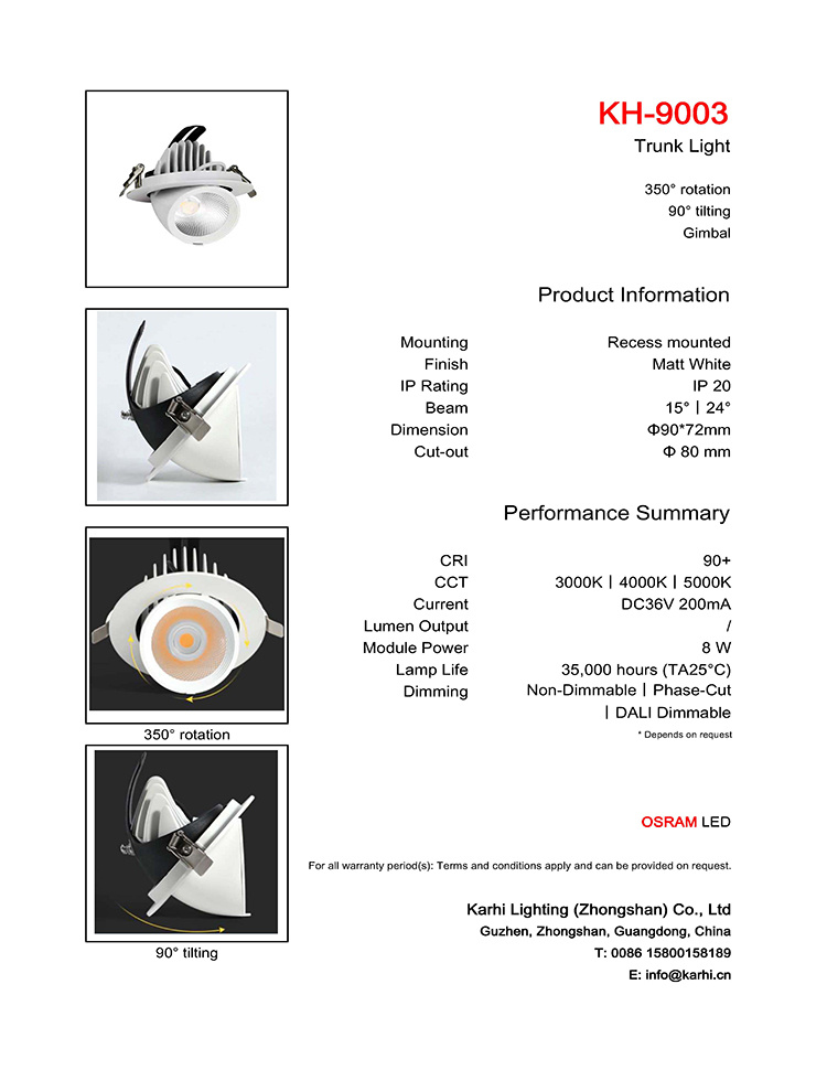 Specification Detail 1