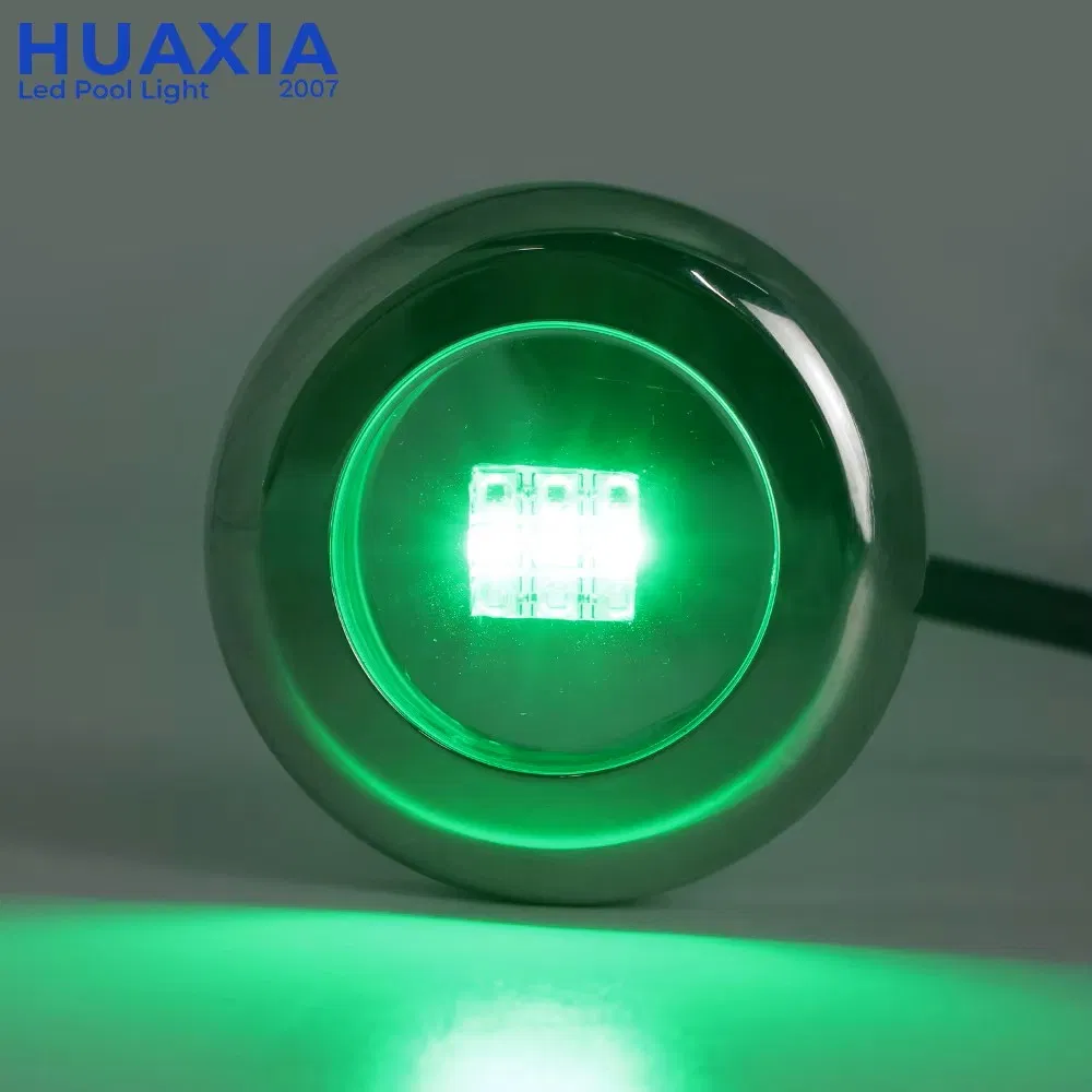 New Arrival Vinyl Fiber 9W RGB 316ss Mini Liner LED Pool Light Underwater Lighting Reflector Para Piscina