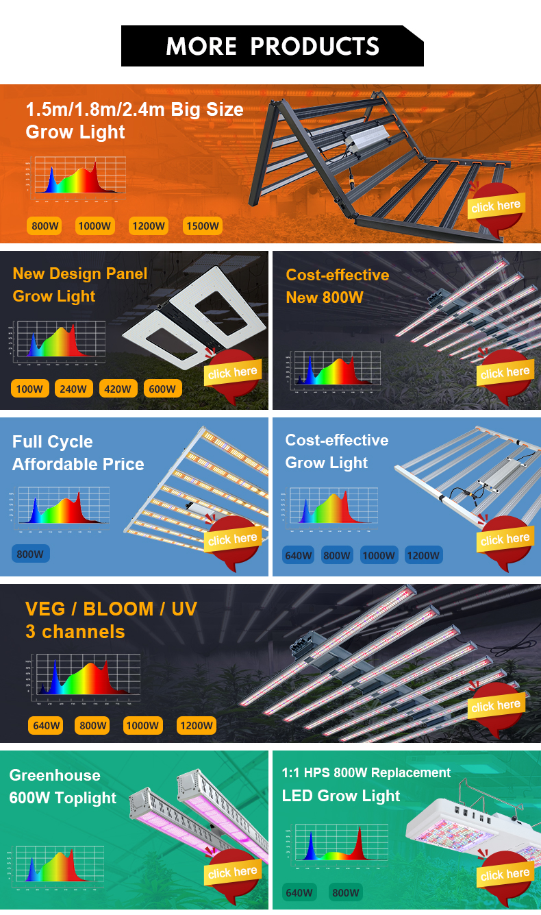LED Grow Light Series Selection