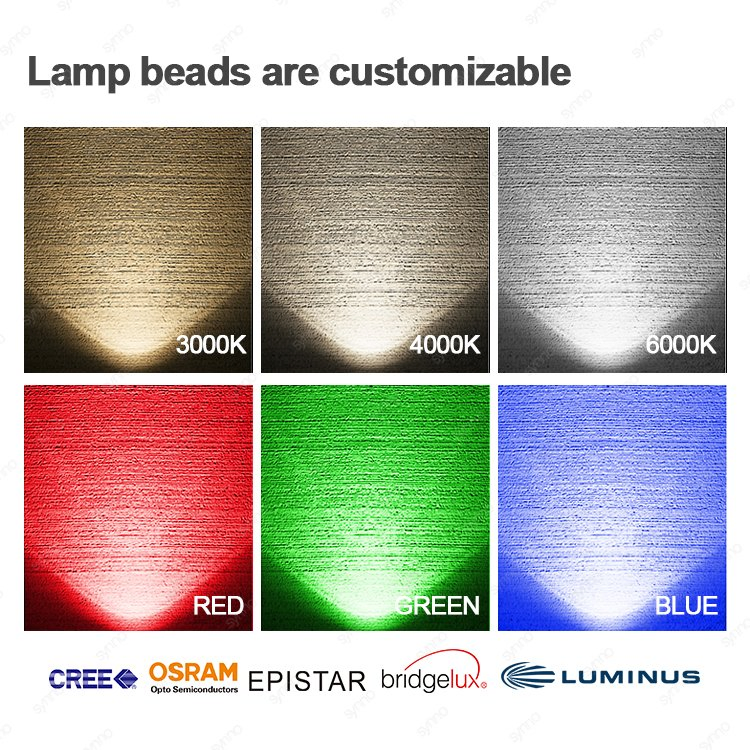 Half Moon Outdoor LED Step Light Deck Inground Lamp Underground Light