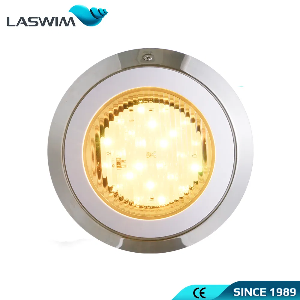 RGB Stainless Steel Pool Light Wall-Mounted LED Underwater Light with APP Smart Control