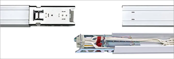 Supermarket Warehouse Trunking Line Linkable LED Track Linear Lights LED Shoplight