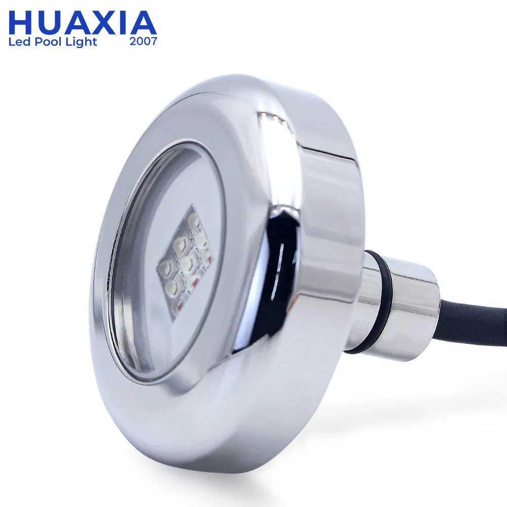 New Arrival Vinyl Fiber 9W RGB 316ss Mini Liner LED Pool Light Underwater Lighting Reflector Para Piscina