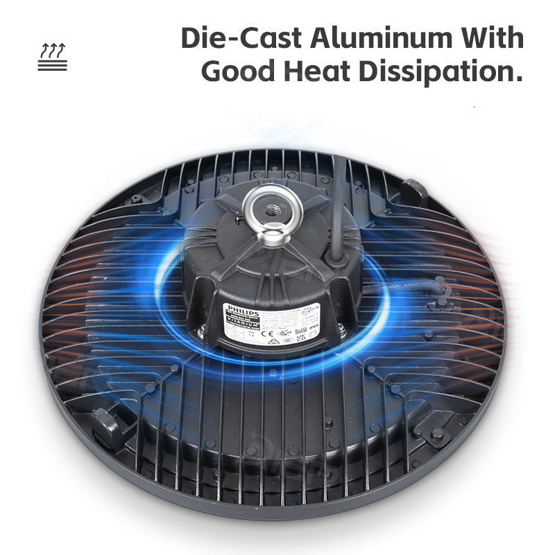 High Performance UFO LED High Bay Light for Energy Savings