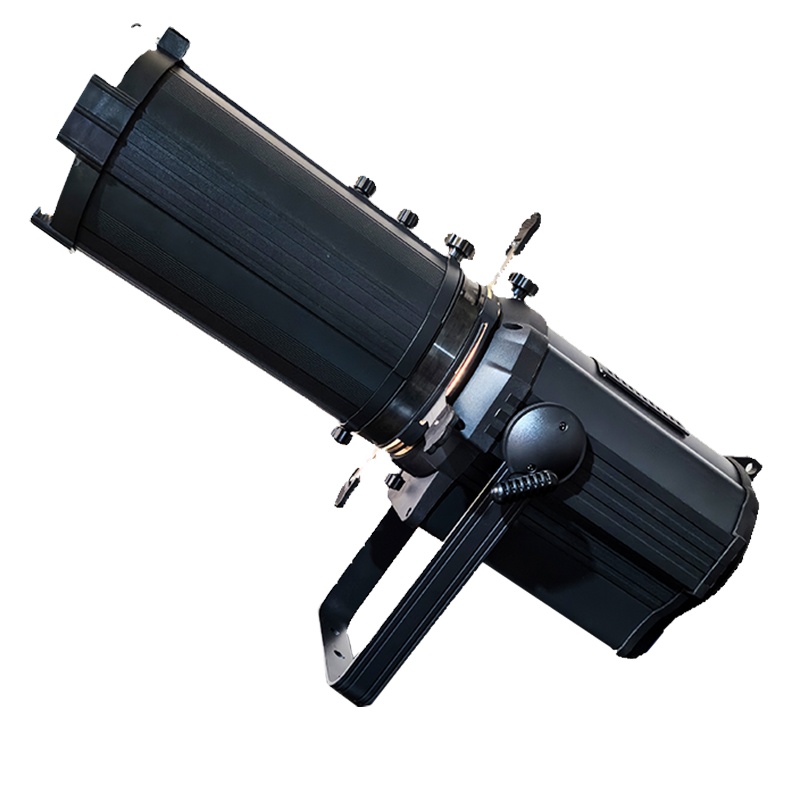 Spot Light 300w RGBW 4in1 Warm/Cold White Led Profile Zoom Ellipsoidal Projector Dmx Party Lights for TV Studio Theater