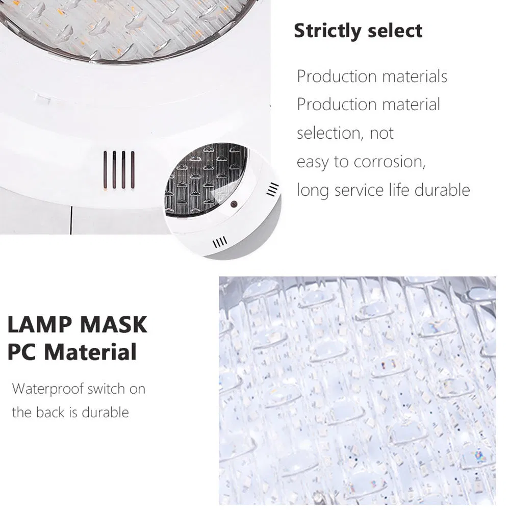 45W ABS IP68 12V Remote Control RGB Underwater LED Swimming Pool Light