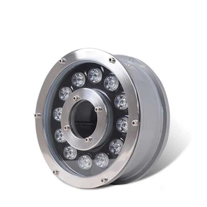 IP68 Waterproof 12V 24V Submersible RGB LED Fountain Swimming Pool Pond Nozzle Waterfall Underwater Lights