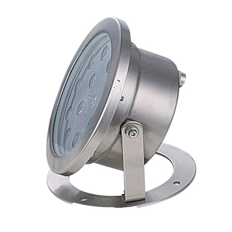 High Power 36W-60W IP68 Waterproof Stainless Steel Spotlight Pool LED Underwater Fountain Light