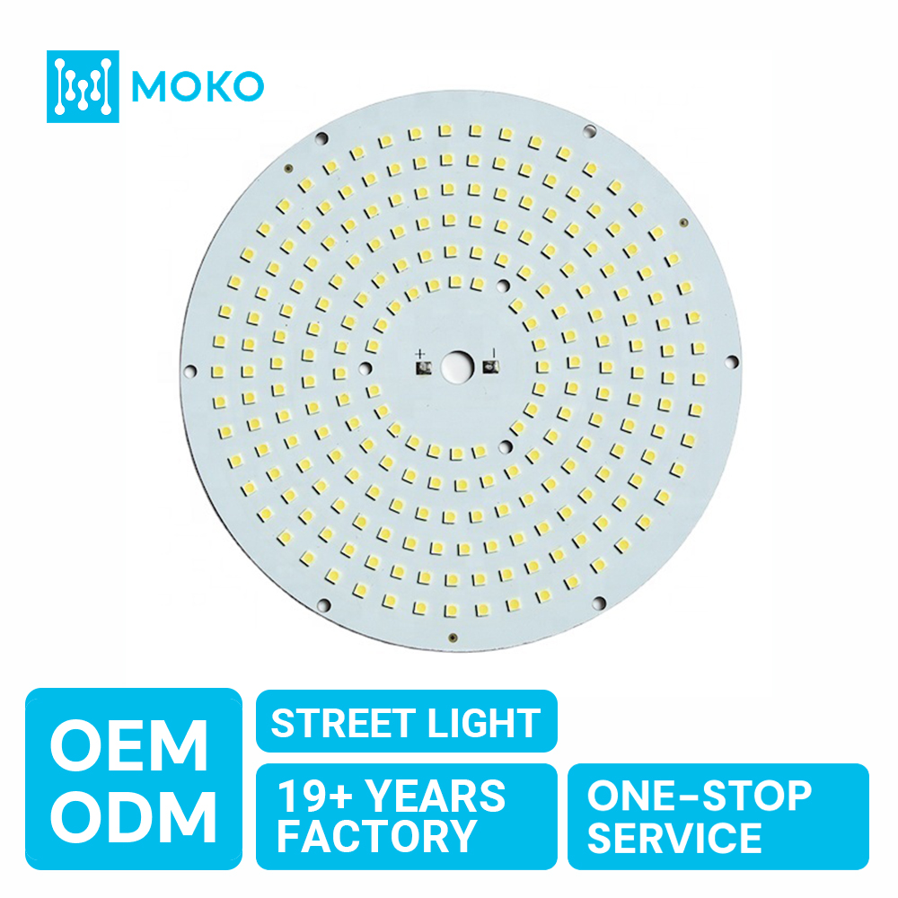 High Quality Aluminum LED Round PCB Board For Grow Lights Full Spectrum LED Of PCBA Category Customizable