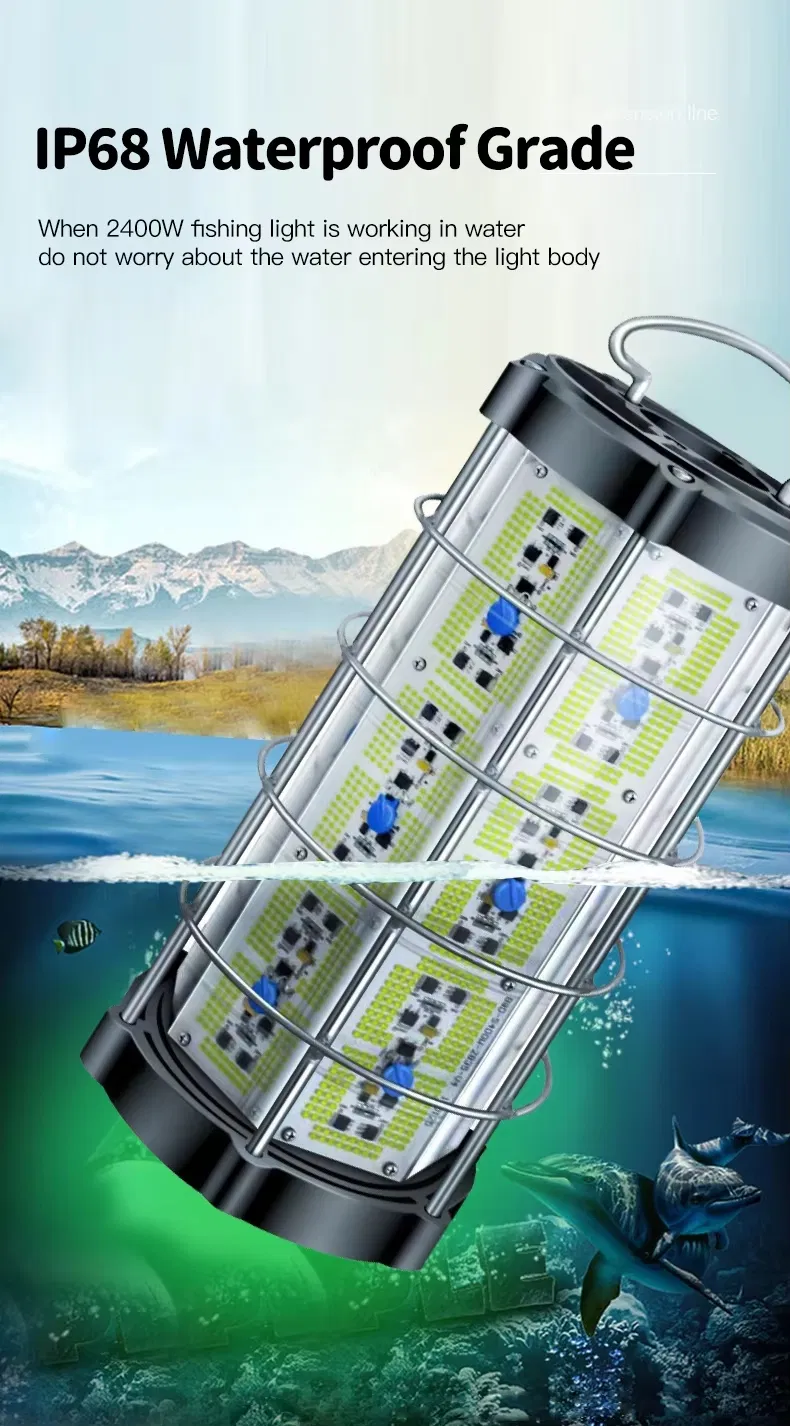 LED underwater fishing light