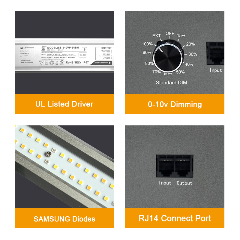 Full Spectrum Plant Mini Sunlight Lm301b Lm301h Evo 320W 480W 320 480 Watt Led Grow Light Bar