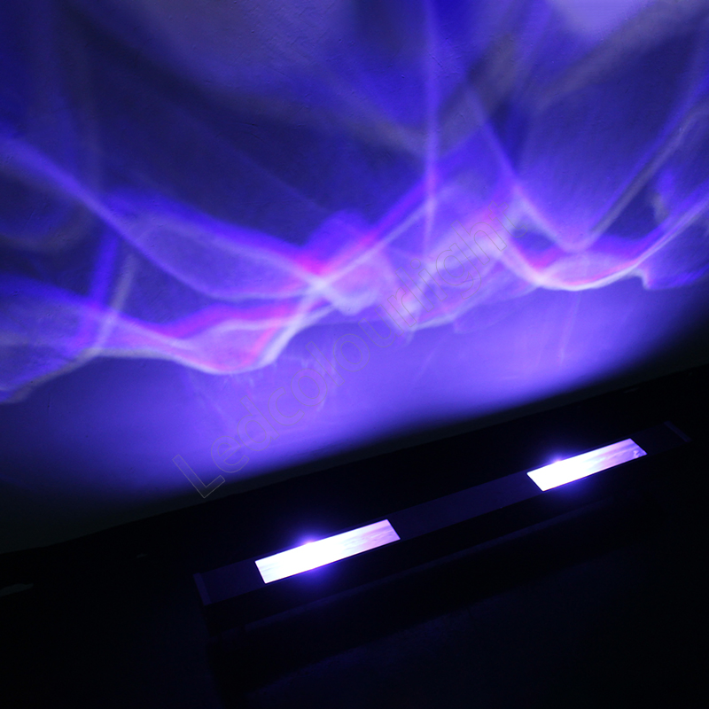 Outdoor Landscape 80W DMX Dynamic Water Pattern RGB LED Wall Washer Light
