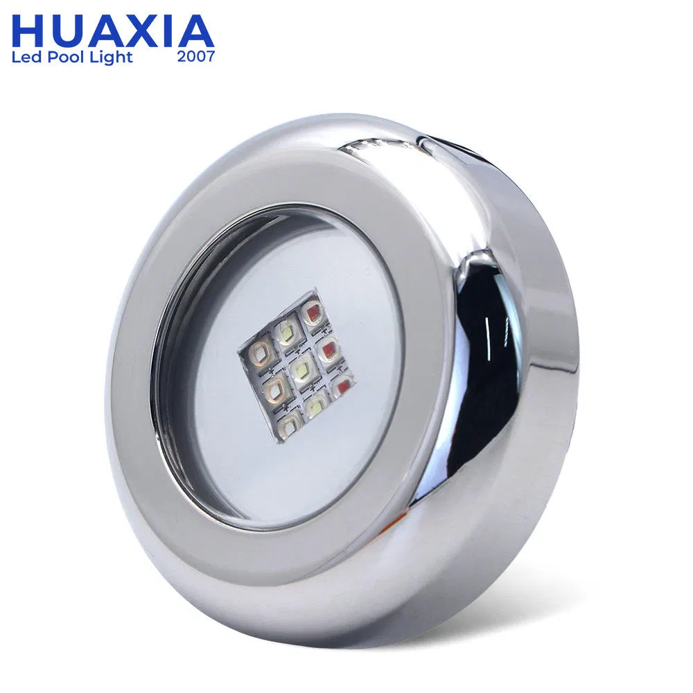 New Arrival Vinyl Fiber 9W RGB 316ss Mini Liner LED Pool Light Underwater Lighting Reflector Para Piscina