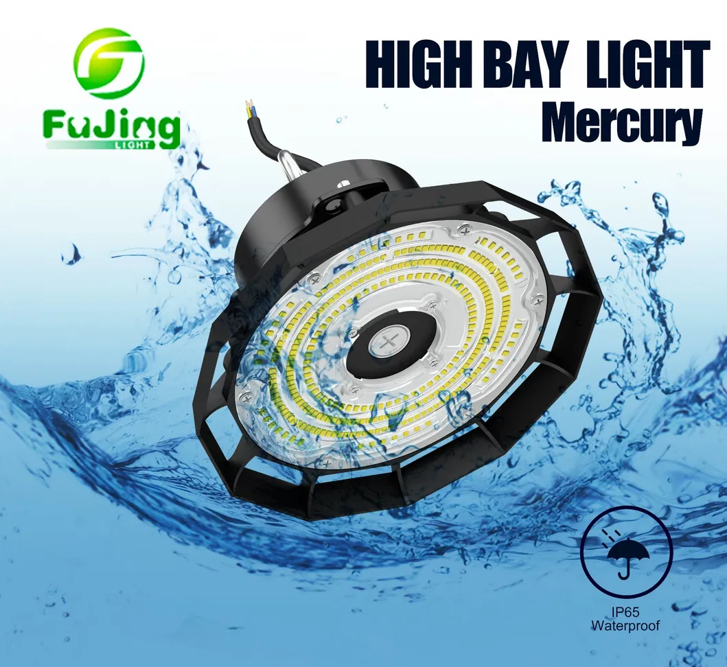 Time-Control Additional Microwave Sensing 100W 150W 200W 240W 130lm/W High Bay Light