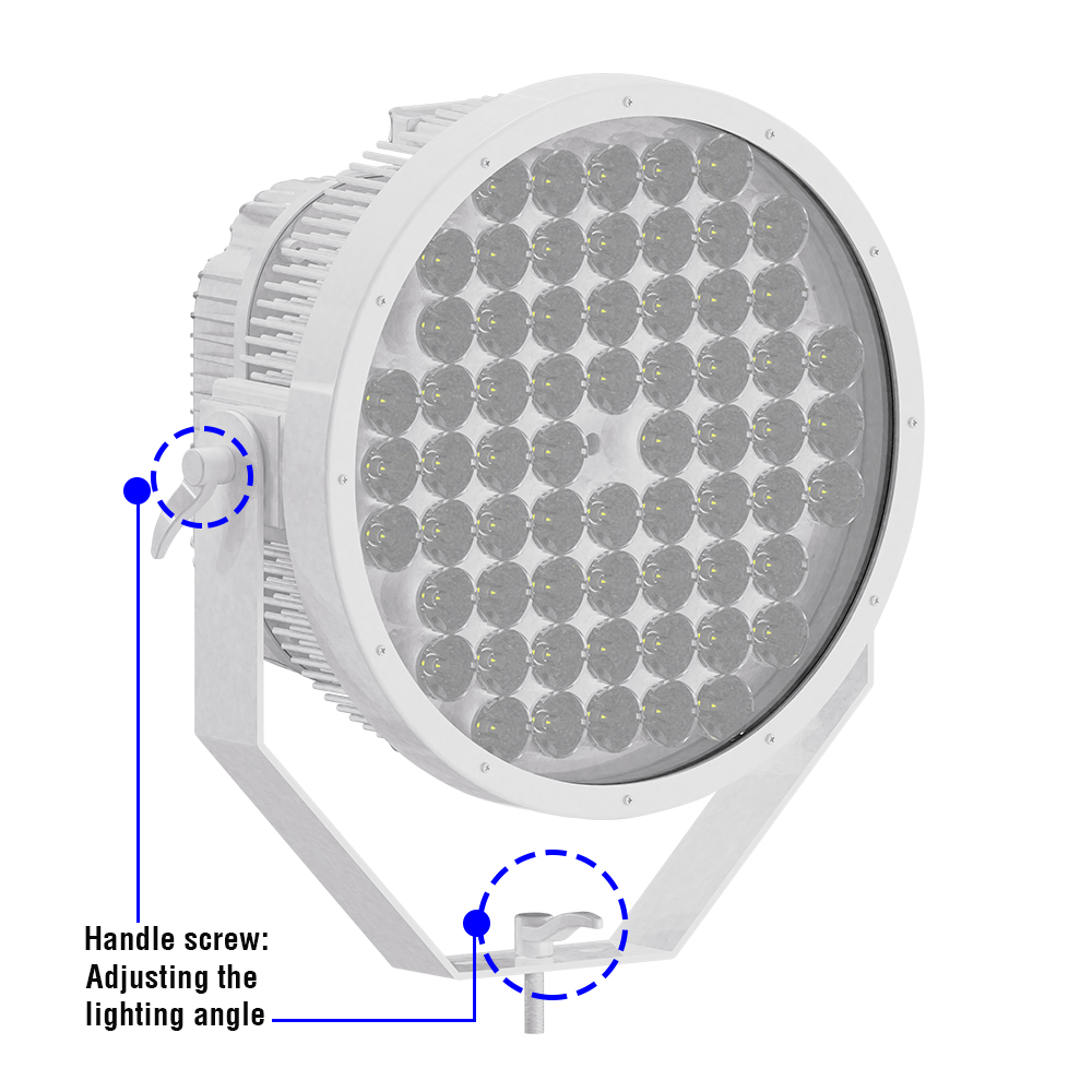 Remote Long Distance Motoized Boat Led Spotlight European 12v 350w Spot Lights for Boats