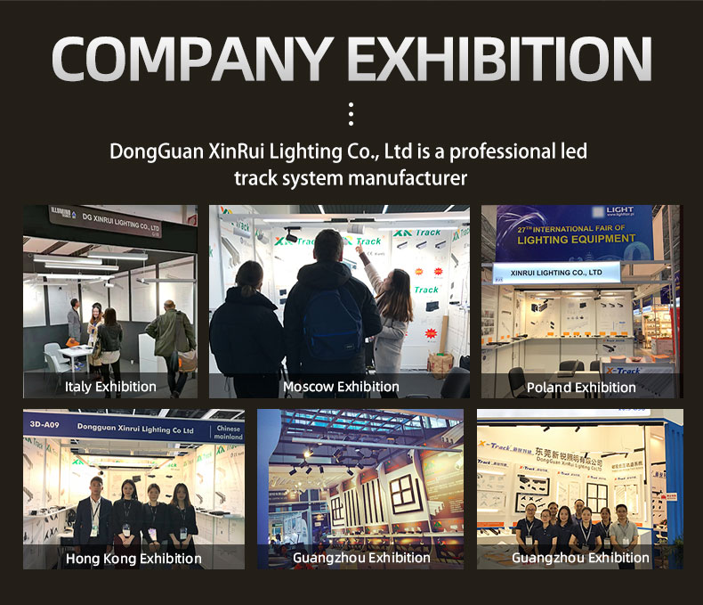 Exhibition Show Display of Track Lighting