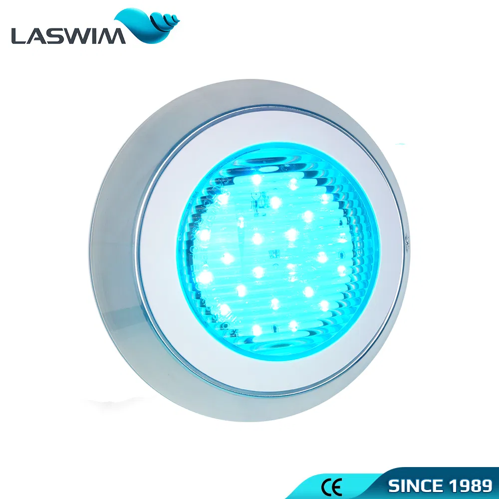RGB Stainless Steel Pool Light Wall-Mounted LED Underwater Light with APP Smart Control